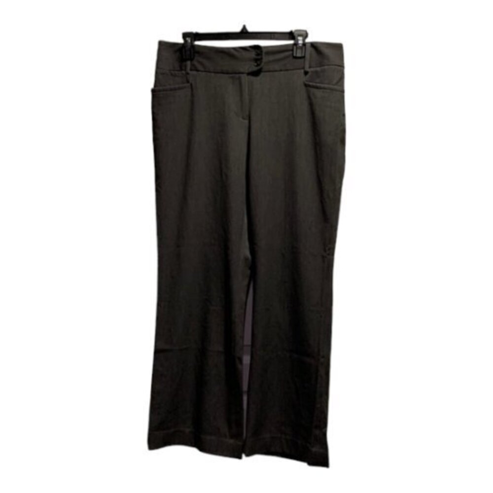 Women's Rafaella Gray Slacks Pants Trousers Size 12P GUC #0265